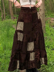 Party Boho Grunge Fairycore Retro Kawaii Skirt