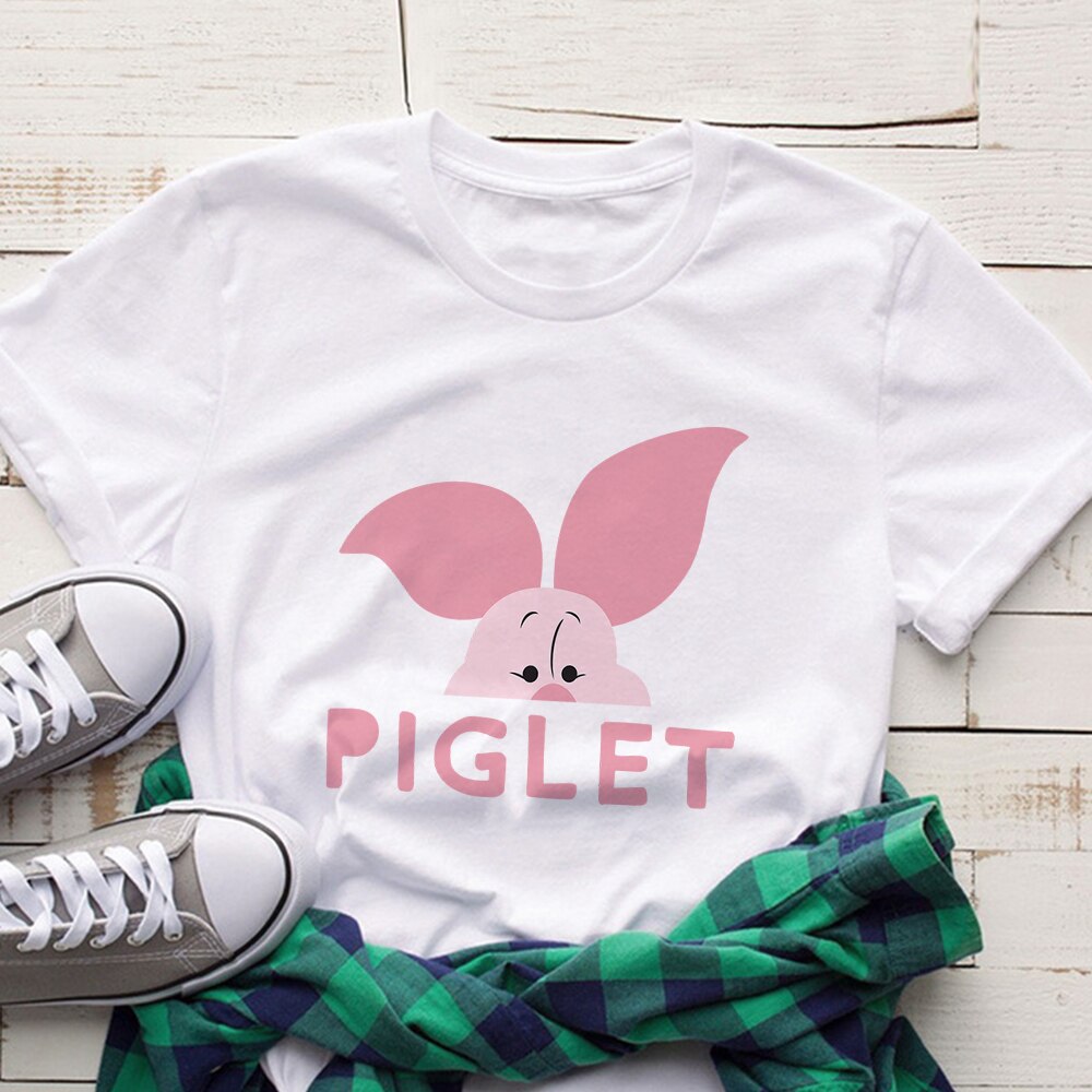 Disney Pooh Bear Kawaii WomenT-shirt