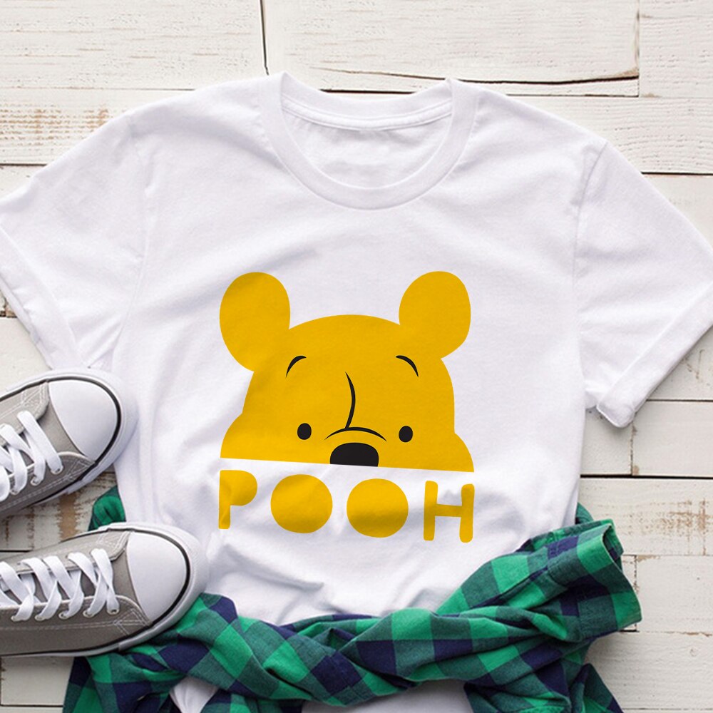 Disney Pooh Bear Kawaii WomenT-shirt