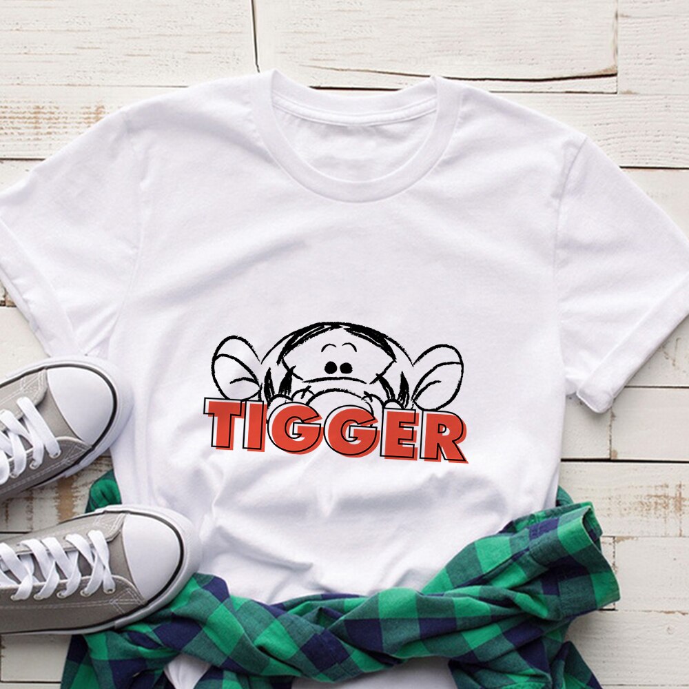 Disney Pooh Bear Kawaii WomenT-shirt
