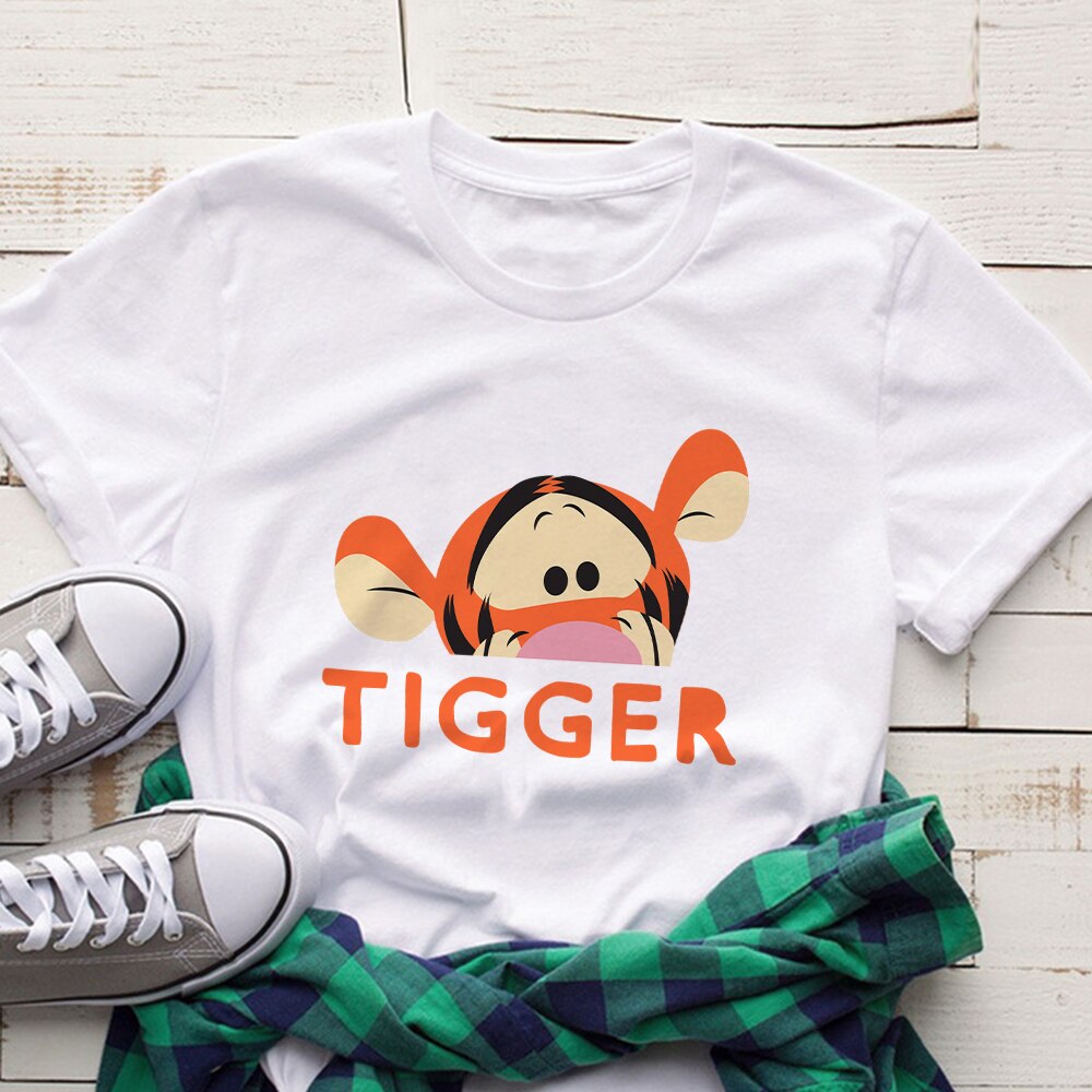 Disney Pooh Bear Kawaii WomenT-shirt