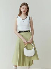 Spring Sleeveless Knitted Vest FSLE Sports Wind Tank Top