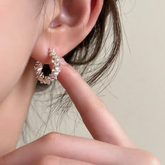 Fashion Shaped Geometric Irregular Girls Punk Round Brincos Gift Earring