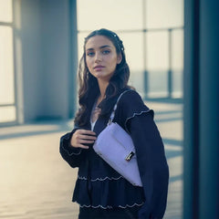 Patchwork Ruffles V Neck Soft Autumn Long Sleeve Lace Up Cropped Female Streetwear Shirt Blouse