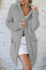 Fashion Sweaters Color Blocking V-neck Long Sleeve Casual Dough Twists Jerseys Coat