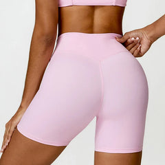Waist Stretch Gym Running Legging Soften Yoga Clothing Sports Short