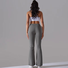 High Waist Flare Yoga Leggings Bottom