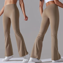 High Waist Flare Yoga Leggings Bottom