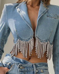 Fashion High Street Denim Coats