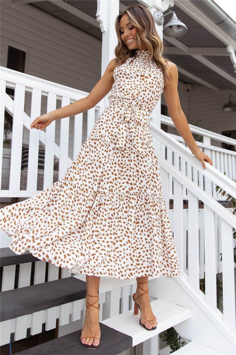 Boho Long A-Line Off Shoulder Elegant Sash Maxi Dress Women