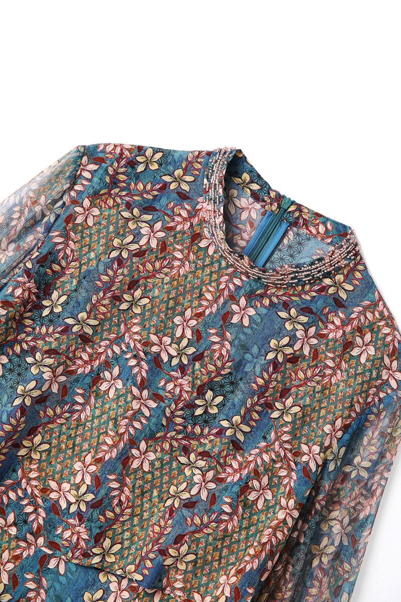 100% Silk WomenRunway Dresses