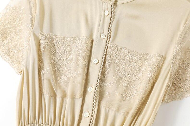93.3% Silk 7.7% Spandex WomenDresses