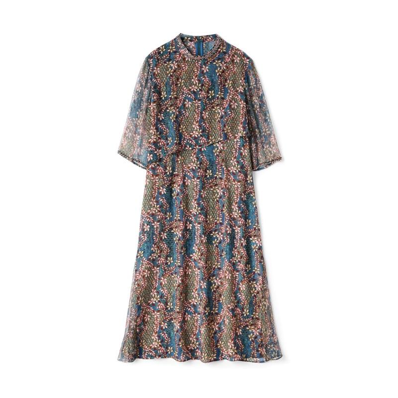 100% Silk WomenRunway Dresses