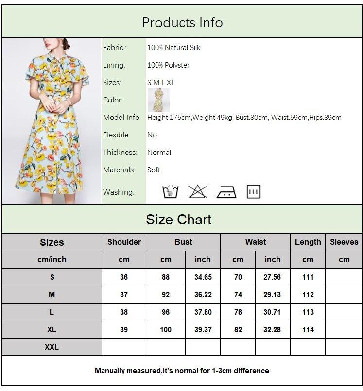 Lace Up Bow Collar Ruffles Printed Cape Sleeves Elegant Holiday Dress