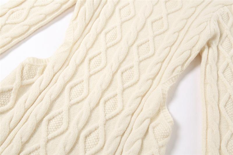 Sexy Knitted Sweater Dresses Fall Winter Clothes