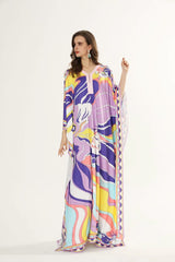 Loose Deisgn Plus Sizes Holiday Knitted Long Maxi Dresses