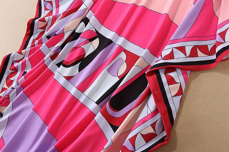 Multicolor Printed Elegant High Street Maxi Dresses