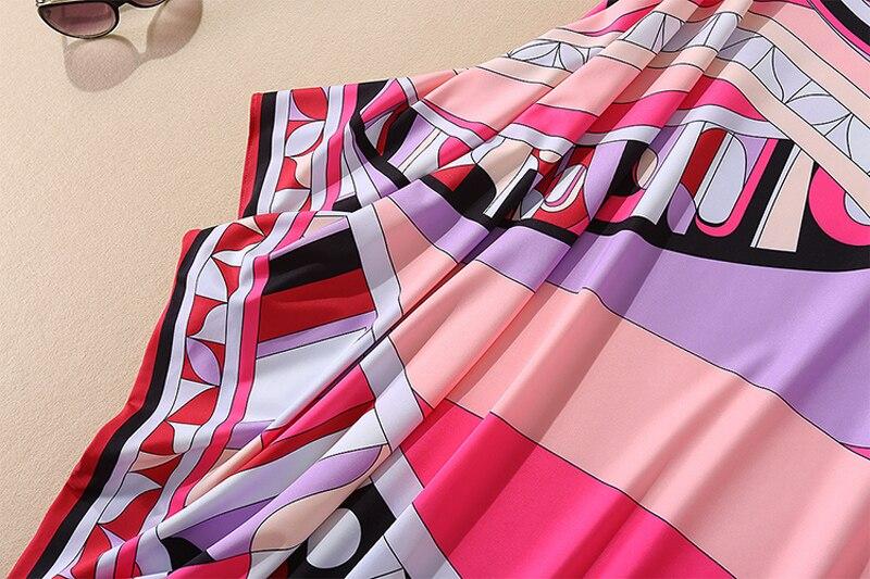 Multicolor Printed Elegant High Street Maxi Dresses