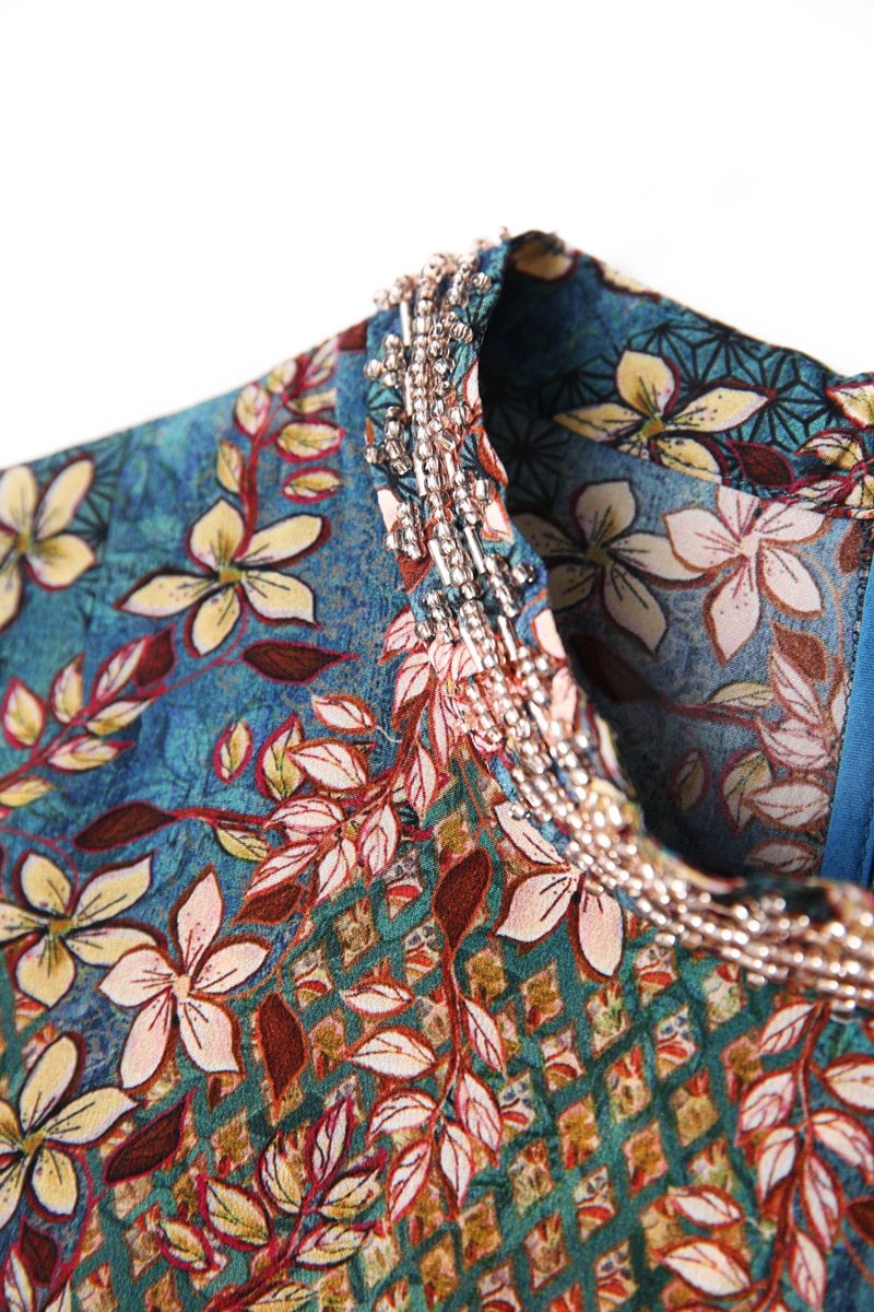 100% Silk WomenRunway Dresses