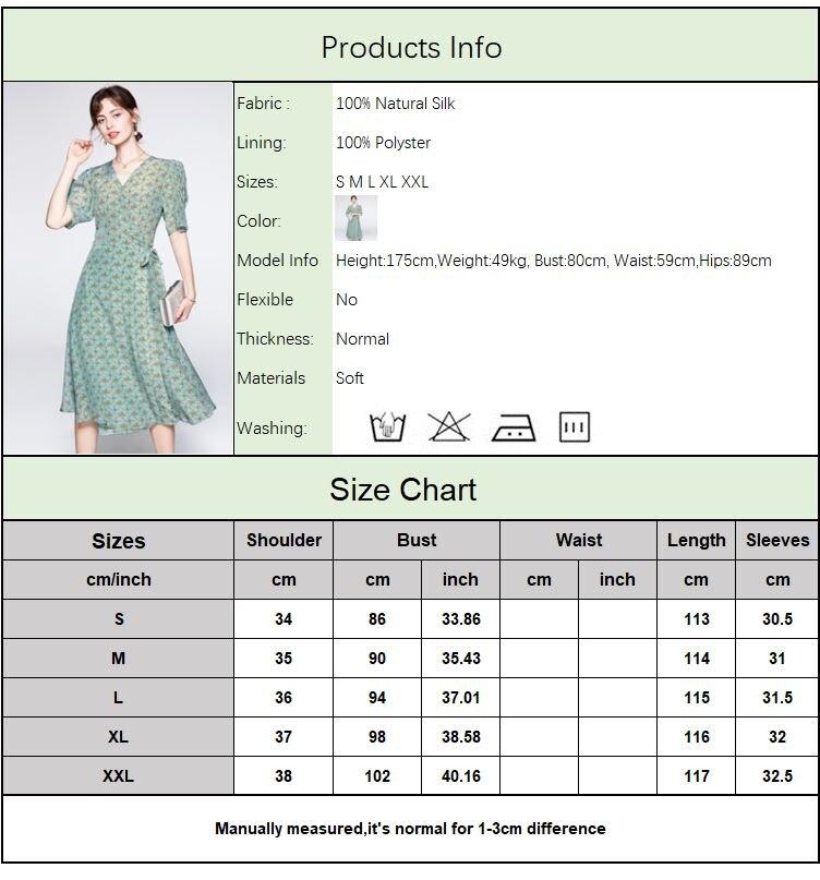 V Neck Short Sleeves Printed Lace Up Fashion Summer Dress