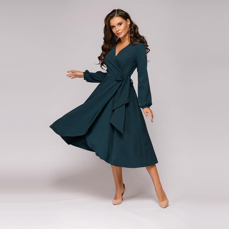 Vintage Sashe A-line Party Dress