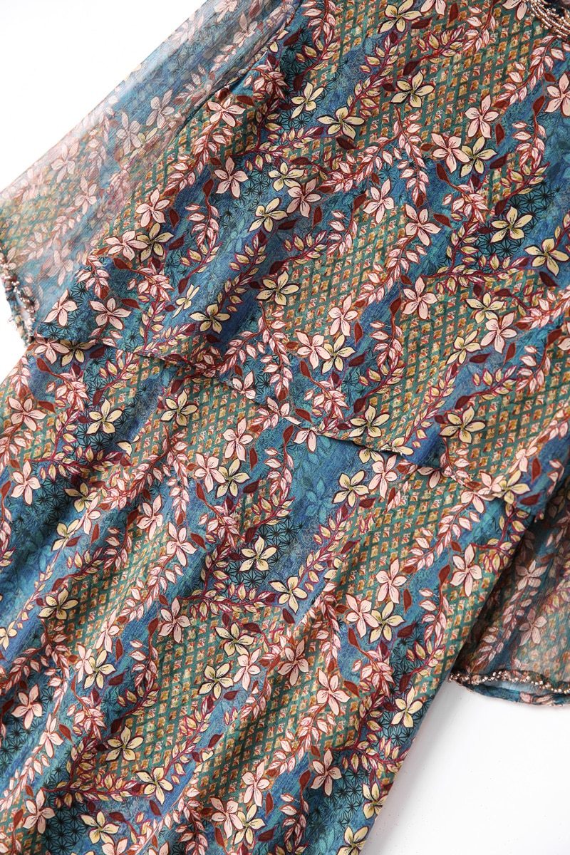 100% Silk WomenRunway Dresses