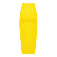 Elegant Spring Polyester Blend Wide-Waisted Trench Coat Bottom