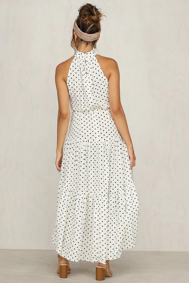 Boho Long A-Line Off Shoulder Elegant Sash Maxi Dress Women
