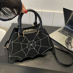Halloween Novelty Fashion Bat WingCreative PU Leather Crossbody Bag