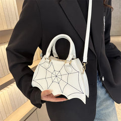 Halloween Novelty Fashion Bat WingCreative PU Leather Crossbody Bag