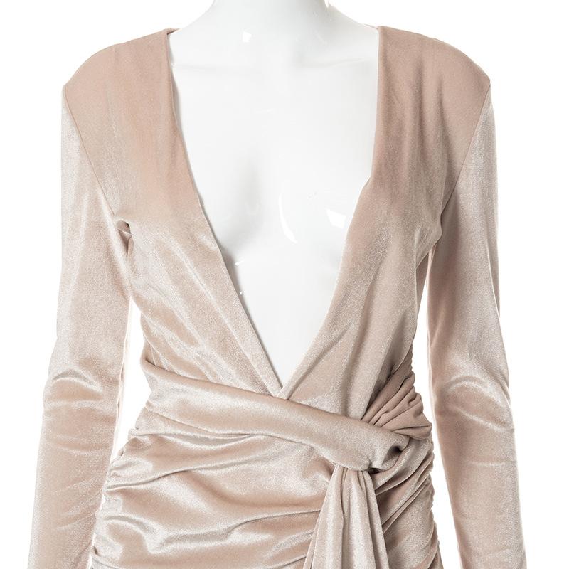 Velvet Long Sleeve Dresses