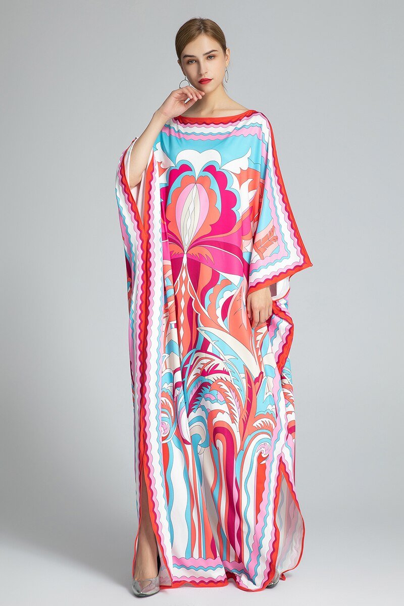 Long Sleeves Loose Knitted Elegant Causal Long Dresses