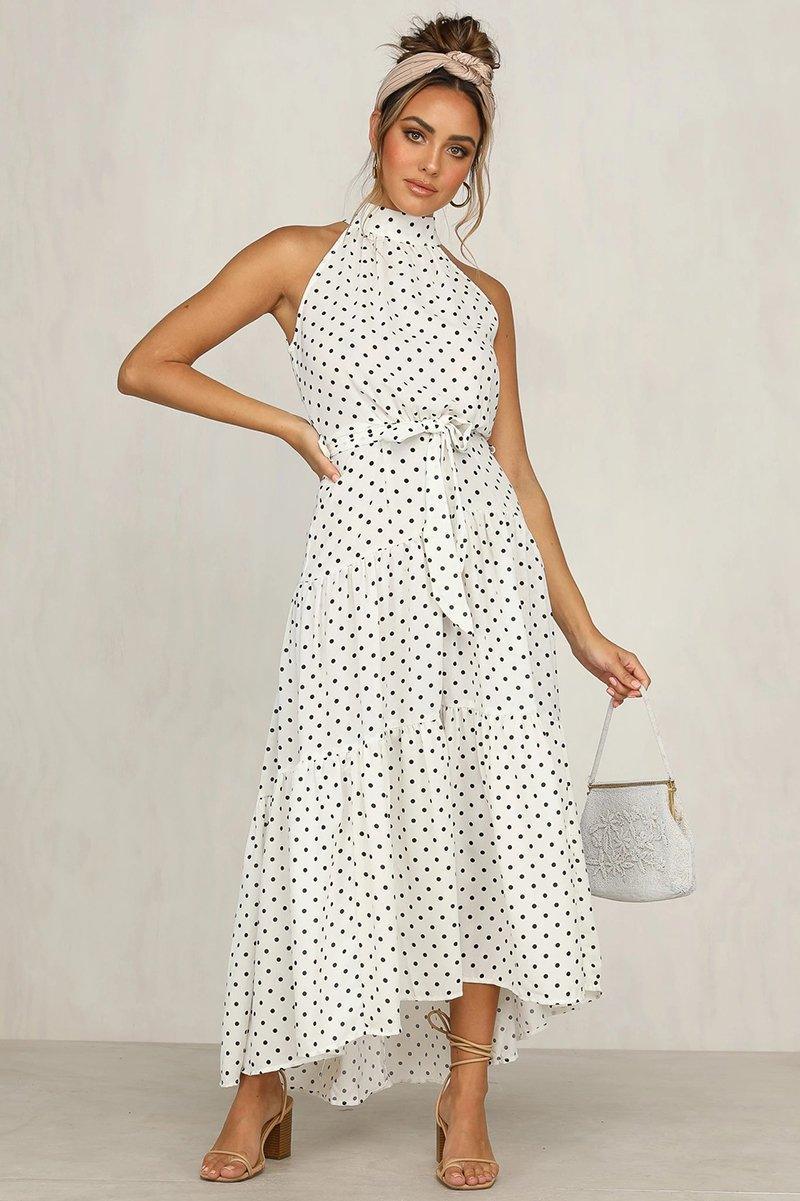 Boho Long A-Line Off Shoulder Elegant Sash Maxi Dress Women