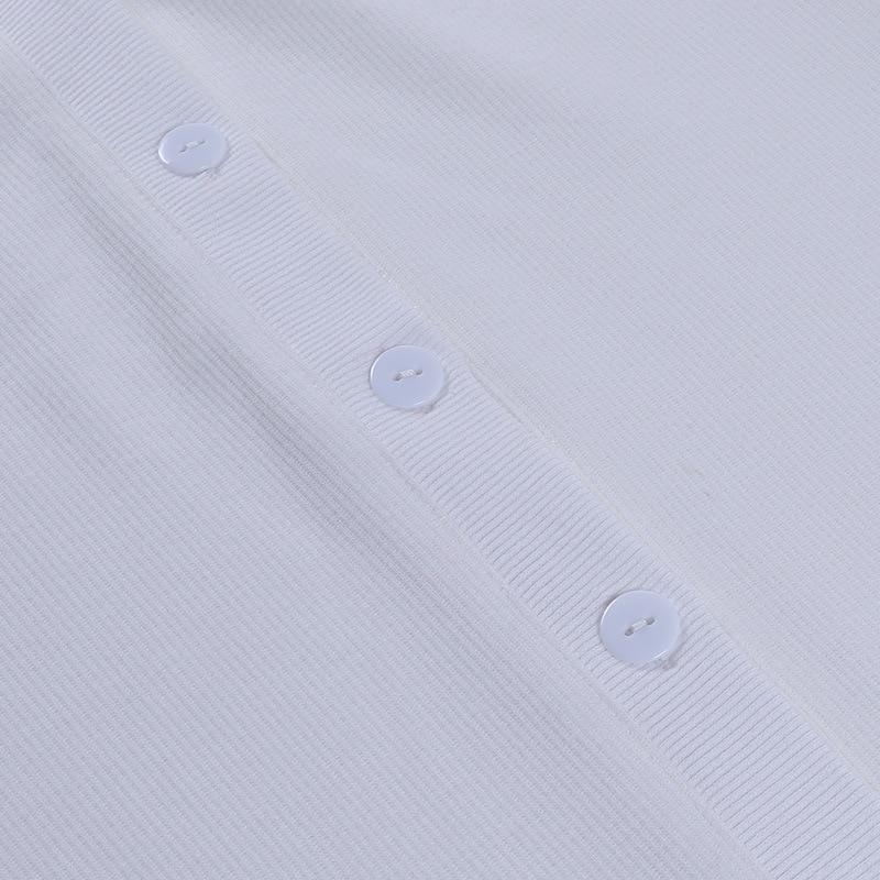 Vacation Button Up Split V Neck Sleeveless Long Dress