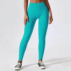 Hearuisavy High Breathable Fitness Female Stretch Workout Tights Push Up Sports Leggings