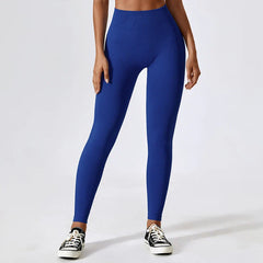 Hearuisavy High Breathable Fitness Female Stretch Workout Tights Push Up Sports Leggings