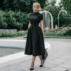 Vintage Flare Prom Party Night Formal Dress