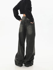 Harajuku Wide Leg Y2K Streetwear Jeans