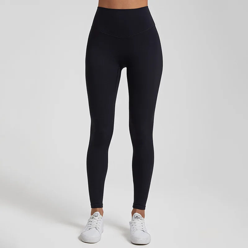 Waist Naked Feeling Woman Push Up Yoga Pants Running Workout Sports Leggings