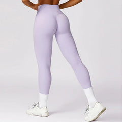 Waist Workout Breathable Running Tights Push Up Gym Train Sports Leggings