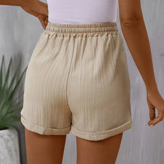 High Waisted Wide Leg Pants Simple Elegant Casual Comfortable Office Lady Streetwear Spring Summer Short