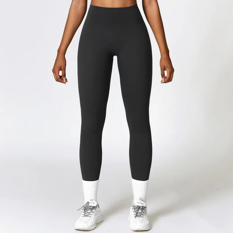 Quality Gym High Waist Running Fitness Workout Push Up Tights Yoga Clothes Sports Leggings