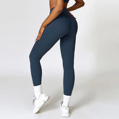 Quality Gym High Waist Running Fitness Workout Push Up Tights Yoga Clothes Sports Leggings