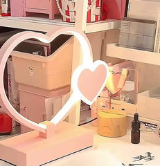 heart shape lamp