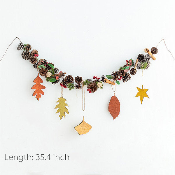 Christmas Pinecone String Lights