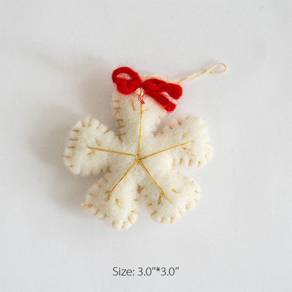 Cute Felted Christmas Ornaments