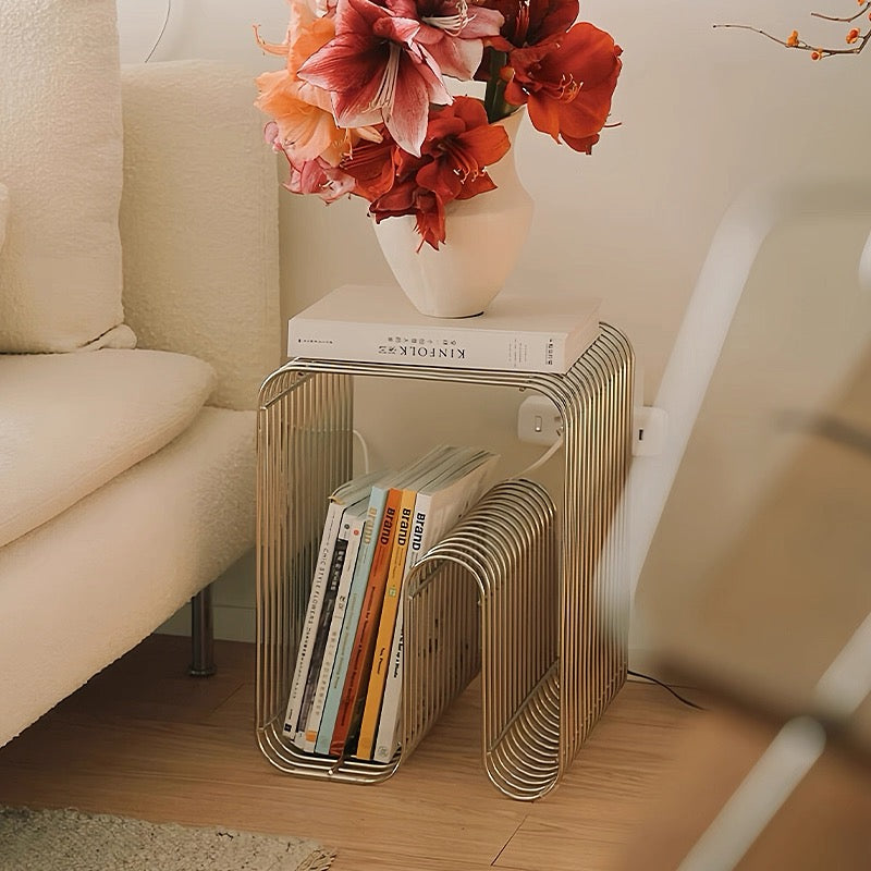 Modern Minimalist Metal Side Table