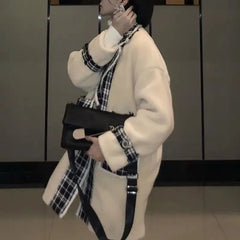 PU Leather Large Designer Shoulder Tote Messenger Crossbody Bag