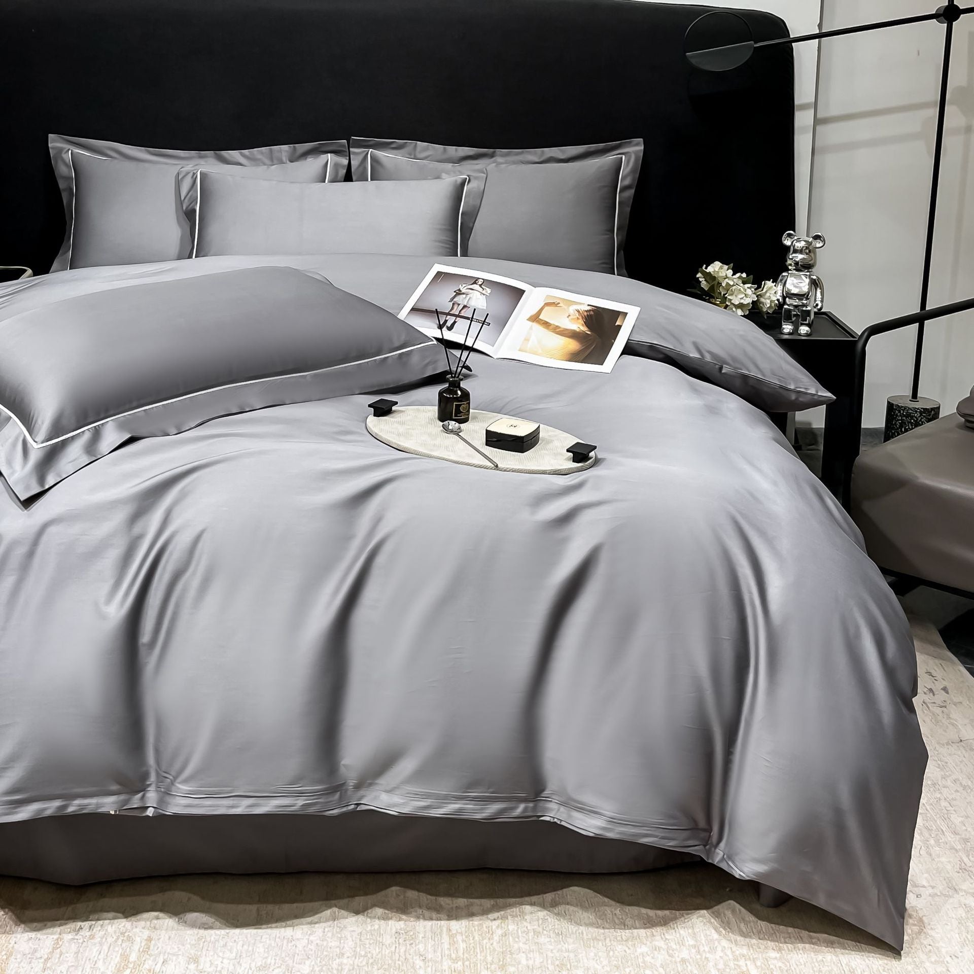 Modern Light Luxury Cotton Bedding Set