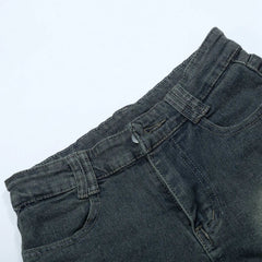 Fashion Ripped Denim Shorts Woman New High Waist Summer Femme Slim Shorts